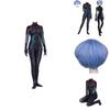 Ayanami Neon Rei Genesis Evangelion Cosplay Eva Nagisa Kaworu Zentai Bodysuit