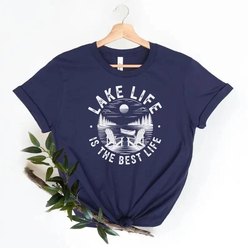 Lake Life Is The Best Life Shirt, Summer Vacation Tee XL
