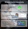 Wired to Wireless CarPlay Box Android Auto Adapter 2v1 Plug and Play USB/Type C Dongle Bluetooth WiFi Connect OTA Aktualizováno