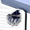 Practical Acrylic Binder Clip With Artistic Designs For Sheet Music And Craft Projects