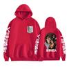 Attack On Titan Anime Hoodie Loose Fit Teens Adults Long Sleeve