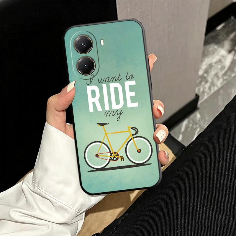 Fahrrad Bike Sport Weiche Handyhülle für Xiaomi Poco X5 X6 X7 X8 Pro Max X3 F7 F8 Ultra M8 M7 M6 M5 Redmi 15 15C 14C 13C 12C X4 F