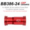 ZTTO BB386 Press Fit Bicycle Bottom Bracket And Install Tool Steel Ceramic Bearing 24 30mm MTB Road Bike BB DUB GXP Crankset