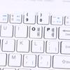 Waterproof Korean Keyboard Sticker 5Pcs Set PVC Material Decal Reusable for Laptop Desktop PC For Multilingual Users