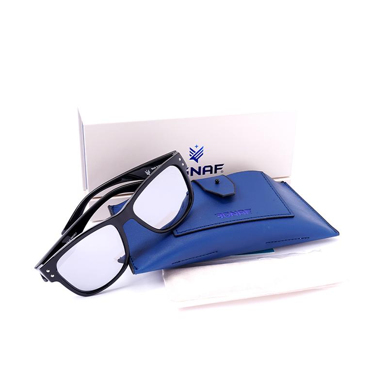 Igeunapeu Signature Logo Polarized Sunglasses Efl-4001A Black