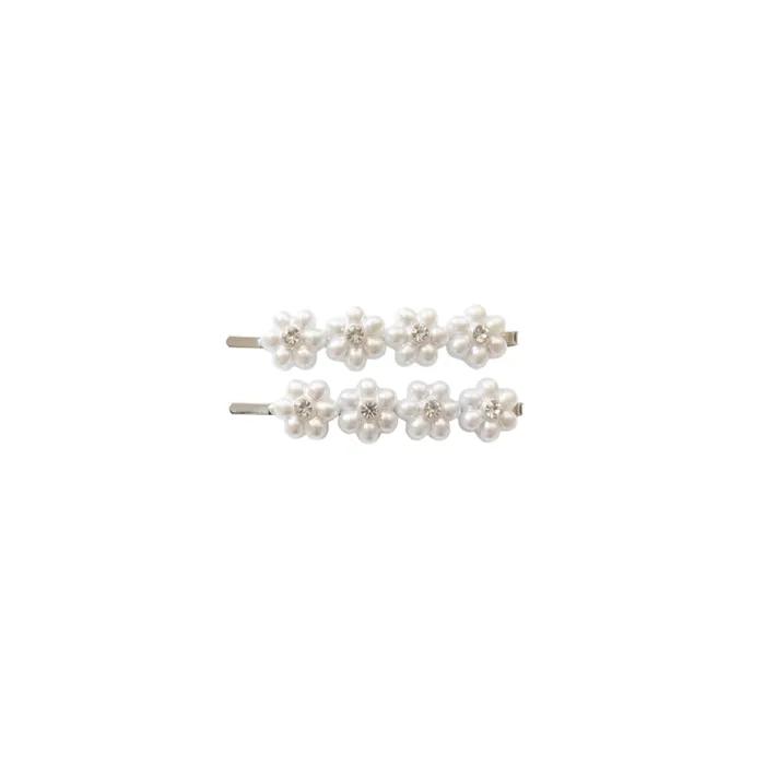 Pearl Blossom Hair Pin Set