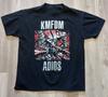 KMFDM  Adios  Heavy  Cotton  Black Unisex T-Shirt