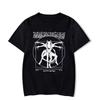 Punk Vintage Streetwear Alien Unisexs TShirt Gamer TShirt Da Vinci Print Short Sleeve Y2k Rock Graphic Print TShirt Unisex