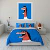Smiling cartoon horse illustration. Bedding sets Duvet cover sets Duvet covers Pillowcases(1 * Duvet Cover 2 * Pillowcases without duvet insert)