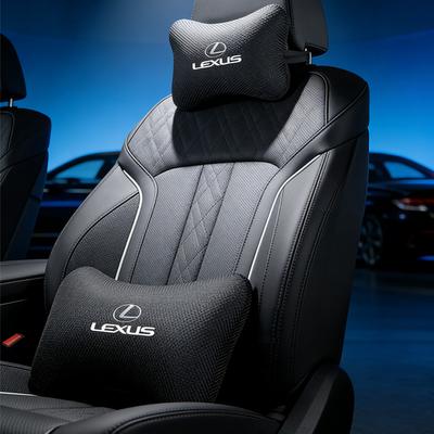 Ctbkmg1 Car Seat Headrest Ice Silk Waist Cushioning Neck Pillow For F-SPORT ES RX NX LS UX LM LX GX LC RZ IS CT GS RC HS SC TX LBX