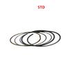 Top Engine Cylinder Piston Ring Set For Yamaha XT600 1984-1995 XT600E XT600 1990-2002 XT600Z Tenere 1986-1990 TT600 1993-2001