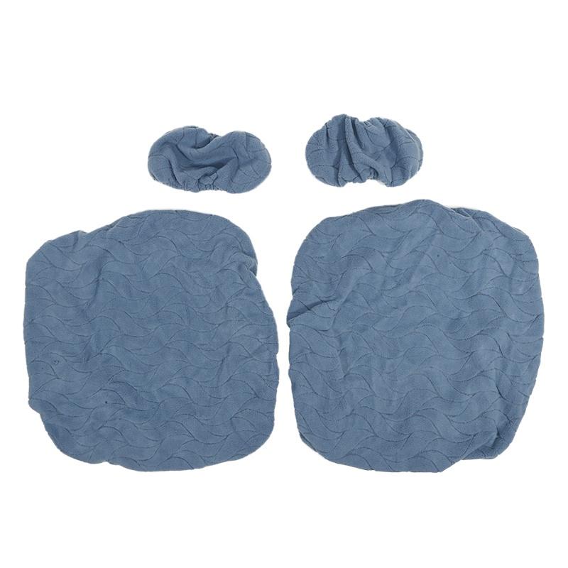 1 Set Leaves Jacquard Office Chair Cover 4pcs Split Computer Chair Covers Elastic Gaming Chairs Seat Back Protector Cover With Armrest Slipcovers
