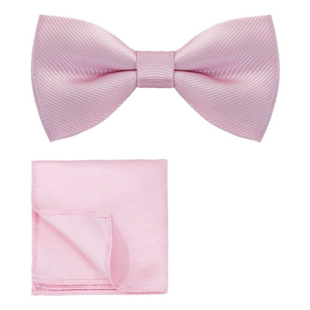 Polyester Pocket Square Set Collar Wedding Accessory Set Corsage Set Bow Tie Set Banquet