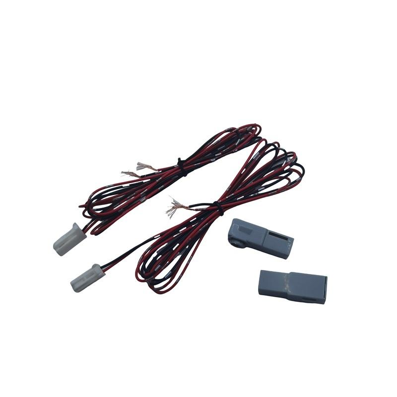 2Pcs LED Foot Lamp With Wire For Toyota Mazda Subaru Yaris Camry Corolla Interior Light Foot Light Illuminator Connector