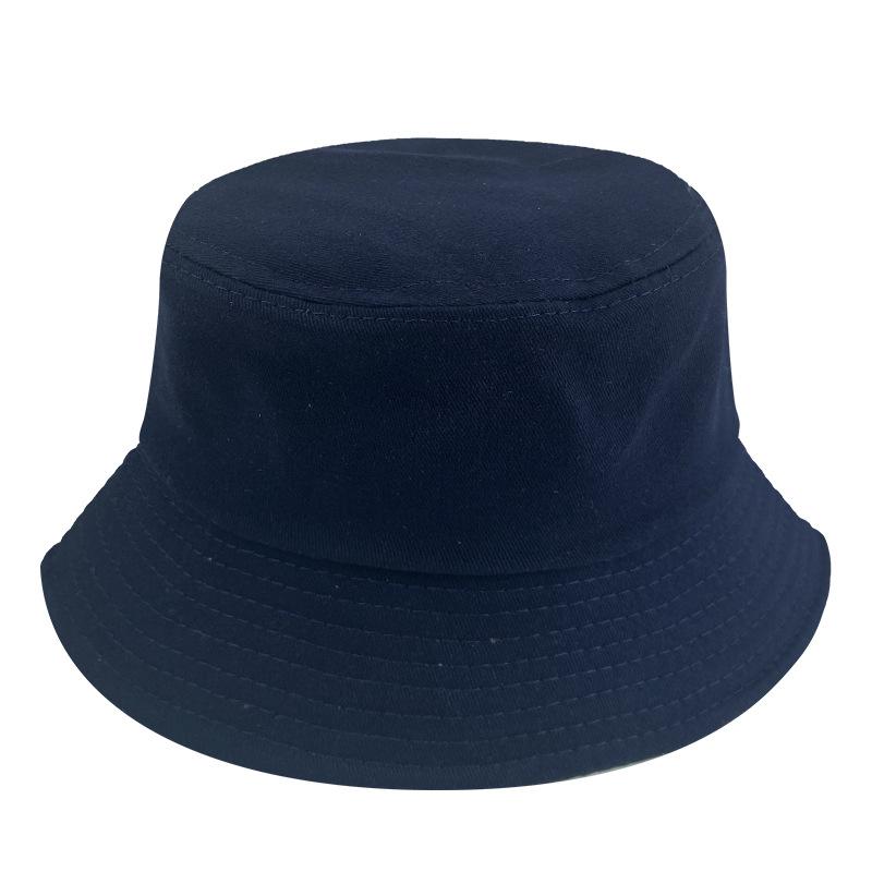 

Панама рыбака из чистого хлопка, японская однотонная, с маленькими полями, мужская и женская, легкая, шляпа-ведро, вышивка 56cm~ 58cm