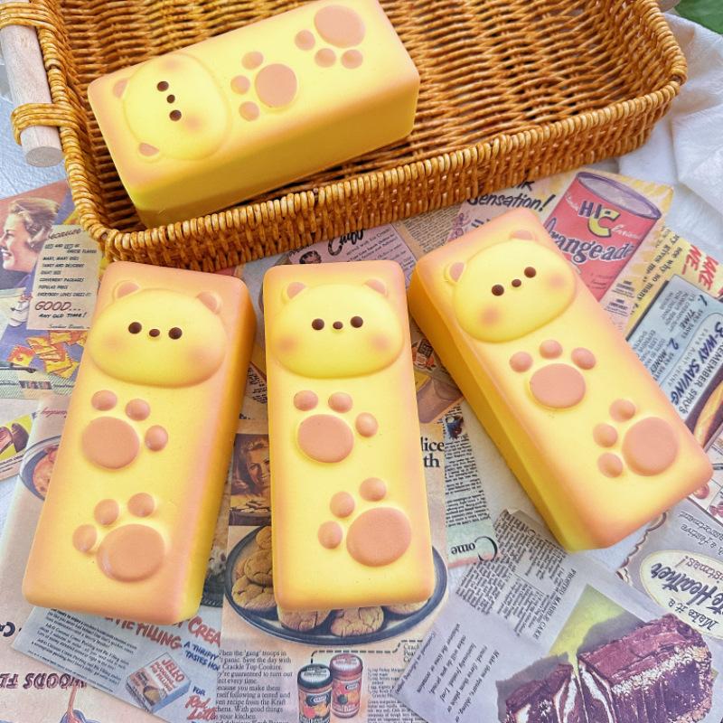 Slow Rebound Decompression Toy Creative Simulation Chocolate Bread Puppy Kitten Popular Squishy Toy Stress-Relief Mochi Toy