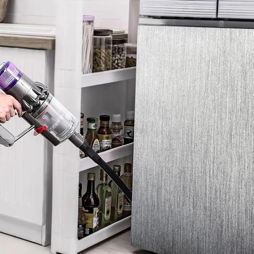 2025 News 35mm-32mm Hose Vacuum Cleaner Adapter Replacement Port Durable Black Crevice Tool Accessories Kit Corner Flexible New