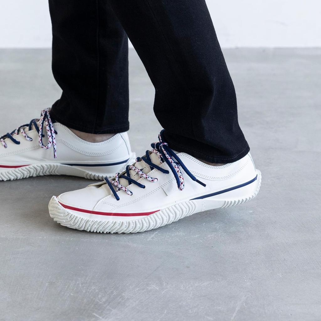 M Size Sneakers for Men and Women [Spingle] SP-1045 White/Red (25.5cm)