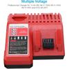 Powerextra 18V Replacement Rapid Charger for Milwaukee M12 & for M18, Compatible with