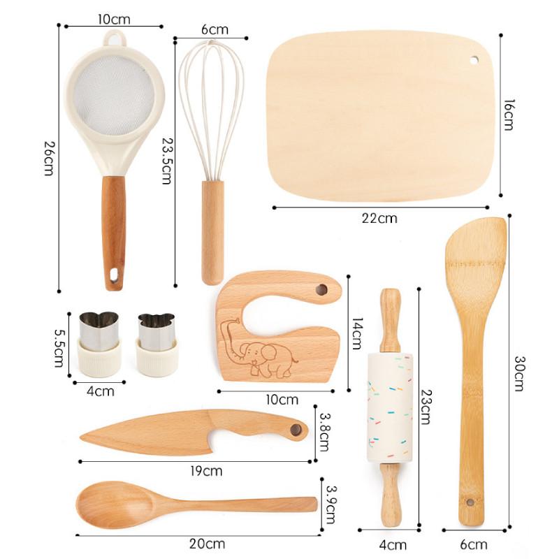 

Имитация Деревянный Забавный Кухня Пэн Рен Модель Кухонной Посуды Детский Набор Игрушка