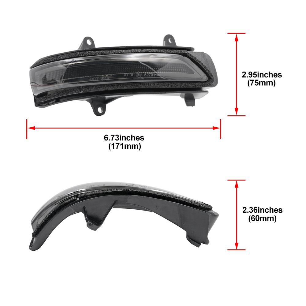 

Дымчатый для Toyota Land Cruiser 200 J200 GR/UR/UZ/VD Prado J150 KD/TR/GR/GD светодиодные плавные боковые зеркала, указатели поворота дым