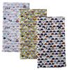 [C-RAYS] Cat Handkerchiefs, Made In Japan, Traditional Japanese Pattern, Cute Cat Design, Gift Set, 100% Cotton, Approx. 53cm X 53cm (Set of 3,