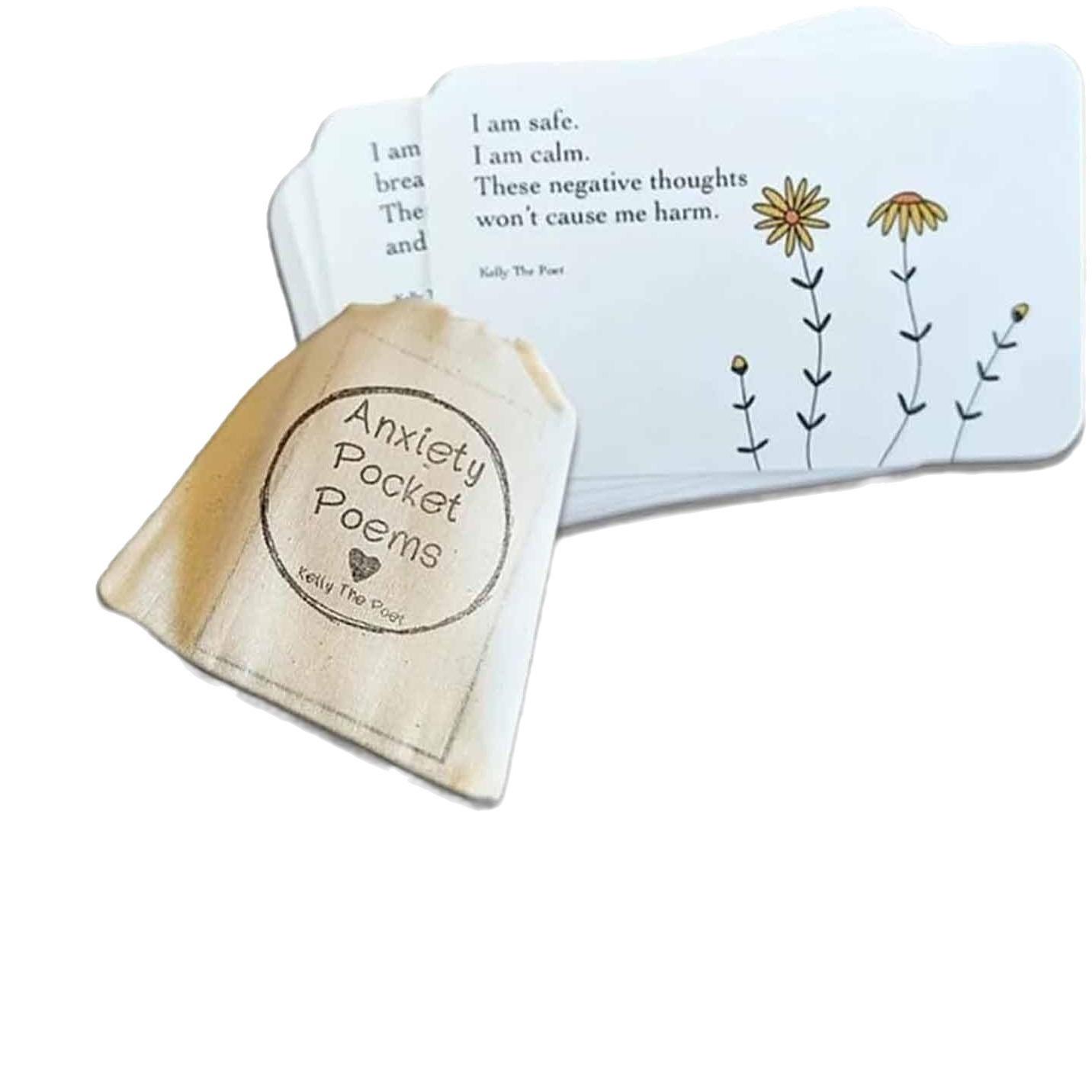 

Карманная карточка «Снятие тревожности» Набор карточек «Утверждения о тревожности» Подарки для душевного здоровья Поддержка душевных благодарностей Карточки с успокаивающими словами