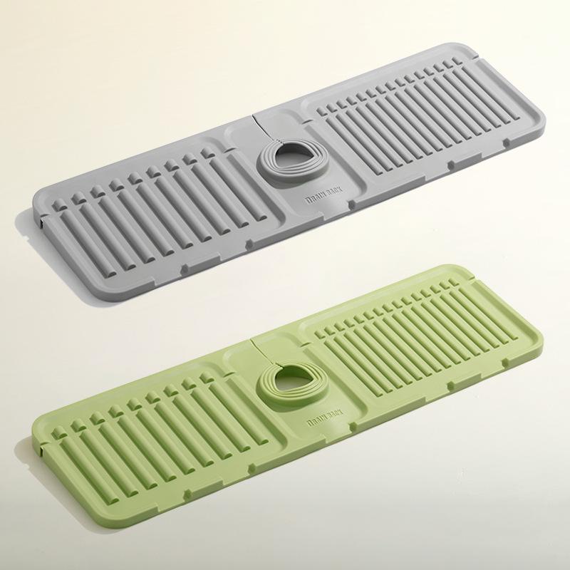 Anti-Splash Silicone Sink Faucet Pad | Cuttable, Foldable & Absorbent