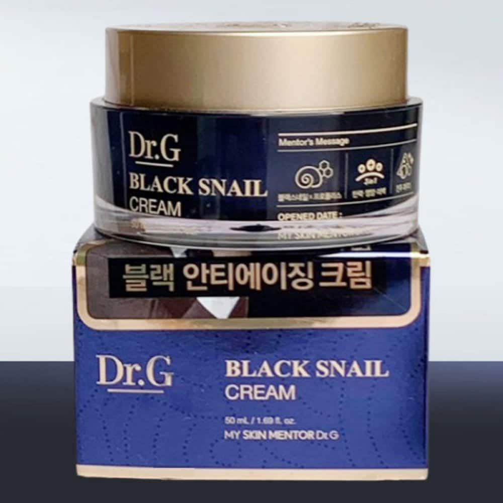 Dr.G Black Snail Snail Cream 50ml px Cosmetics Moisturizing Nutrition Care Elasticity Cream