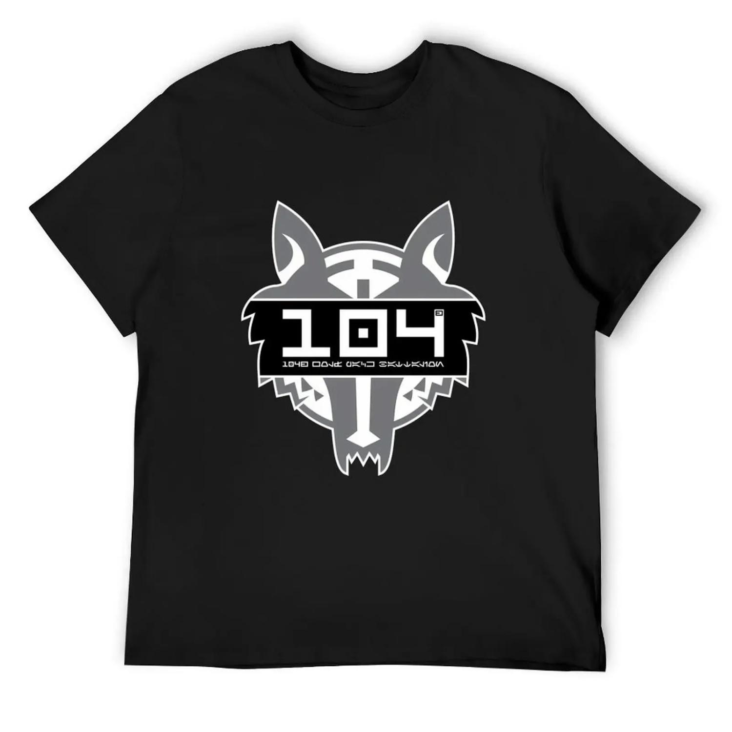 104Th Wolf Pack Battalion Logo T-Shirt T-shirts oversize graphic t shirts Personalized t-shirt men tshirt XXXXXL разноцветный