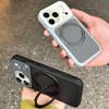 Carbon Fiber Texture 360° Stand Holder Case for iPhone 17 Air 16 14 15 Plus 13 12 11 Pro Max For Magsafe Magnetic Matte Cover