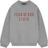 Essentials Fleece Crewneck Dark Heather Men Tops Grey 192BT246261F