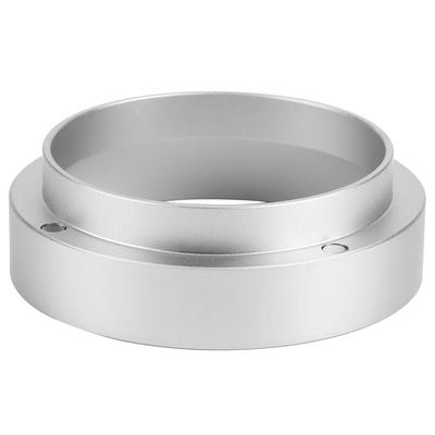 Lejek dozujący aluminiowy pierścień dozujący kawę z magnetycznym zamiennikiem do ekspresu do kawy srebrny 58MM