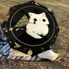 1PC cat, Christmas Automatic Open/Close Umbrella with Windproof, 8-Rib Sturdy Canopy, Durable Ribs, Fashionable Design, Outdoor Accessory, Fun Prin, H