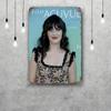 zooey deschanel actor Metal Signs wall decor Vintage Tin Signs Captain Metal Poster Decor for Bar Pub Club Wall Decoration