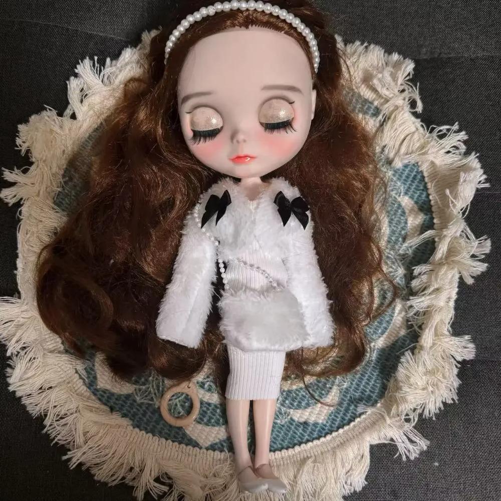Mode 1/6 Blythe Puppen Outfit Niedlich Ersatzkleidung Blythe Puppen Kleidung Set Zubehör