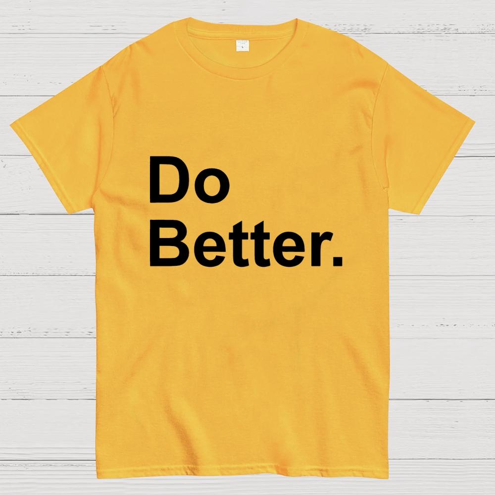 Do Better Cotton Summer Casual Cool Loose T-Shirt