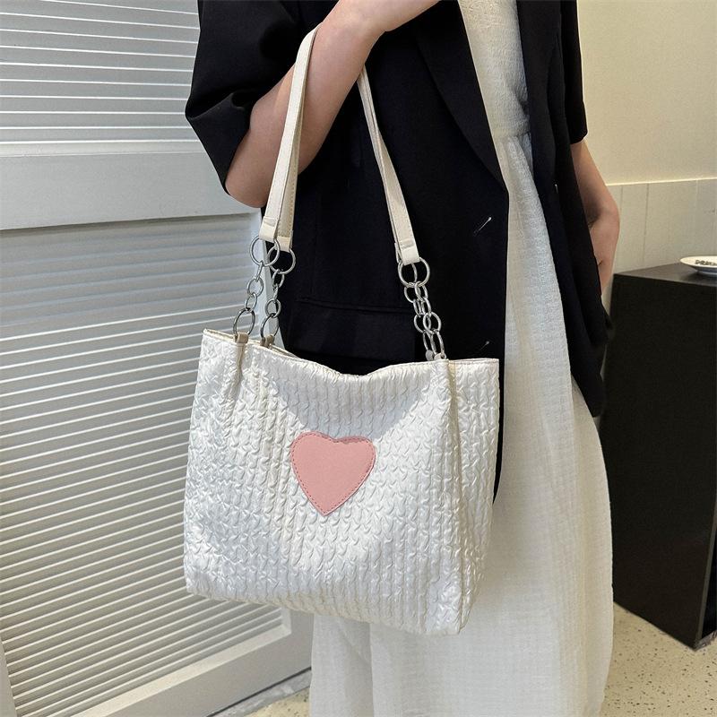 Large-capacity shoulder bag women's 2025 spring new trend foreign-style messenger bag tote bag casual commuter women's bag