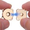5sets 14mm 8mm Sew-on Metal Magnet Buckle Snap Fasteners Buttons Kits DIY Sewing Garment Accessories Materials Wallet Buckle