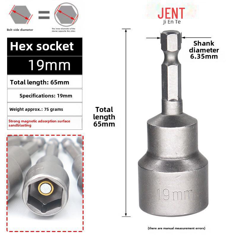 Magnetic Hexagonal Handle Screw Socket Head Drill Accessories
