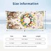 Easter Bunny Theme Beach Towel Personalized Custom Name & Text Soft Quick Dry Beach Towel for Swimming Travel