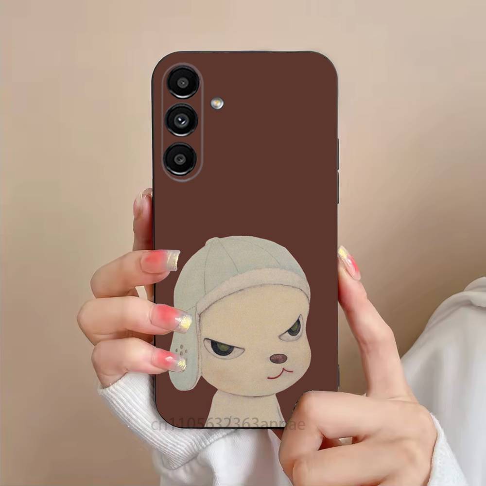 

Y-Yoshitomos Art N-Nara Phone Case For Samsung Galaxy S21 22 23 24 S25 Ultra PlusS20 FE S10 Plus Cover Funda SamsungS25ULTRA