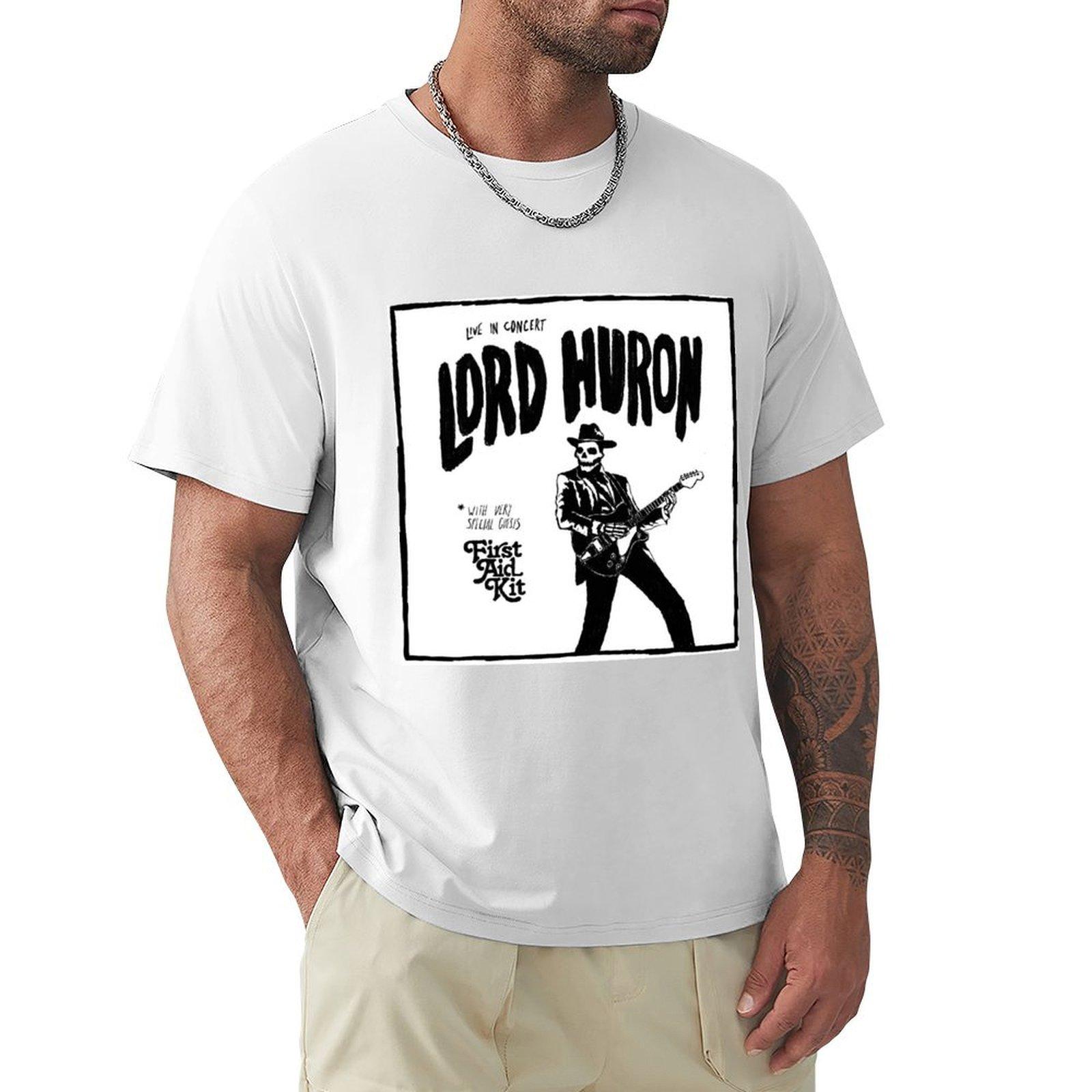 Lord Live Summer Huron 2022 Tshirt Simple Line Art Print Tee S