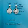 Sterlingsilber Grenzüberschreitendes Anhänger Boutique Schmuck