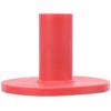 38mm Golf Rubber Tee Holder Golf Training Aid for Driving Range and Practice MatRed