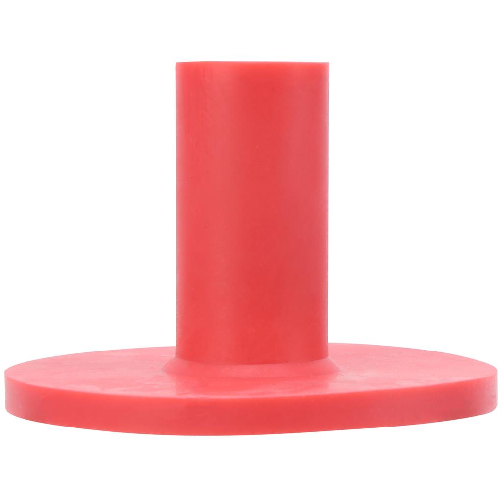 38mm Golf Rubber Tee Holder Golf Training Aid for Driving Range and Practice MatRed