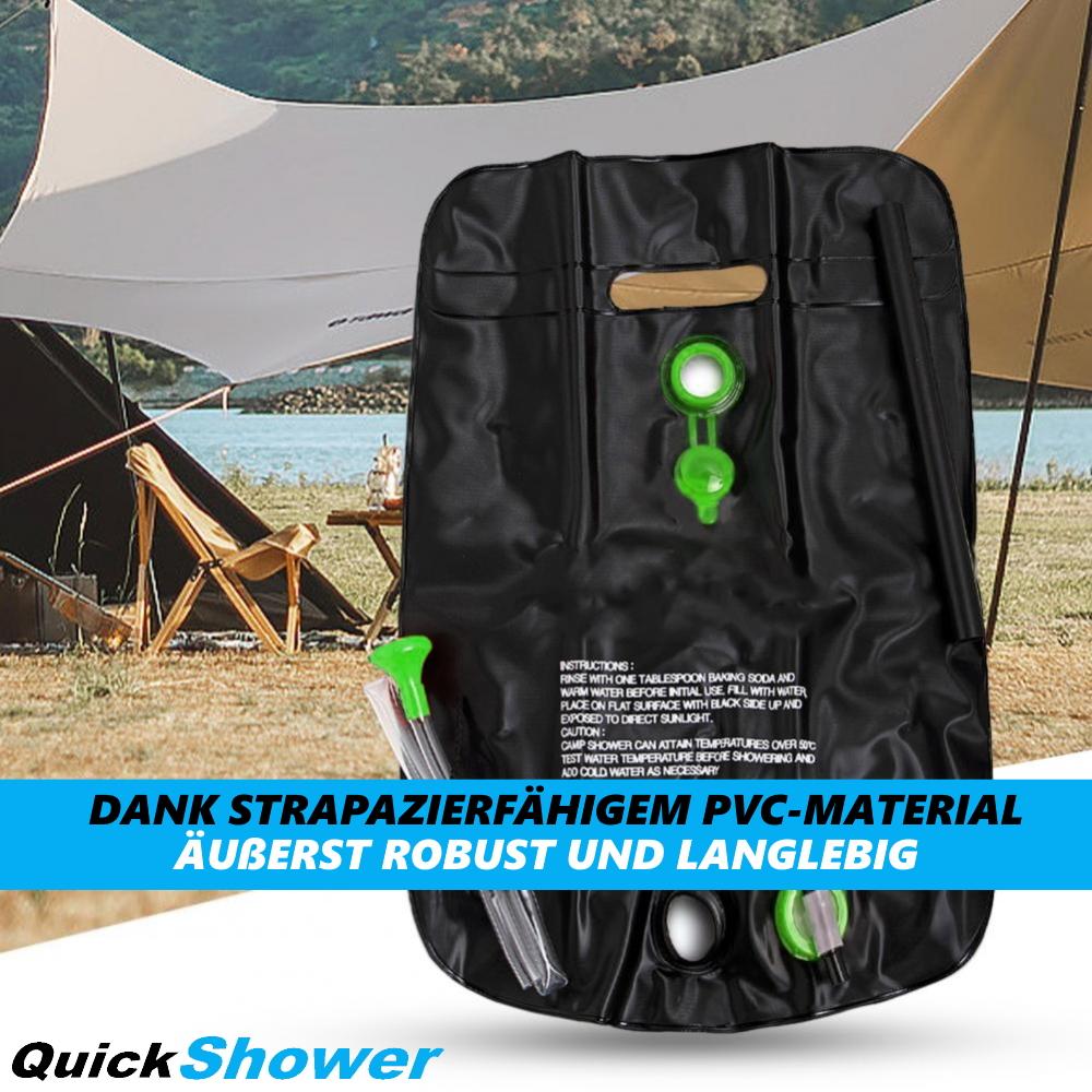 QUICKSHOWER Chuveiro de Campismo Solar Jardim Viagem Festival Exterior Saco de Chuveiro 20L
