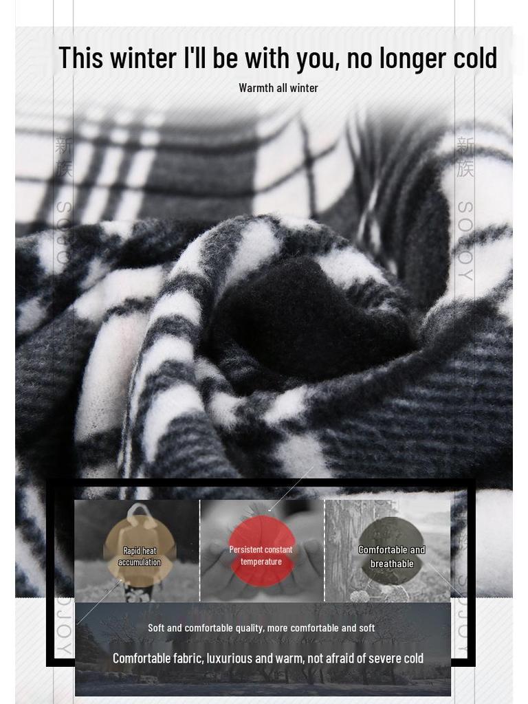 Car Heated Blanket 12V Fashion Plaid, High/Low Settings, Electric Blanket 