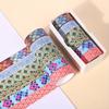 6Rolls Animal Print Washi Tape Set - Decorative Paper Tape for Scrapbooking, DIY Crafts, Journals with Zebra, Leopard & Tiger Snake Patterns