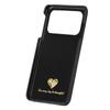 For iPhone 17 Pro Max Case Litchi Texture Leather Coated PC Mobile Back Cover
